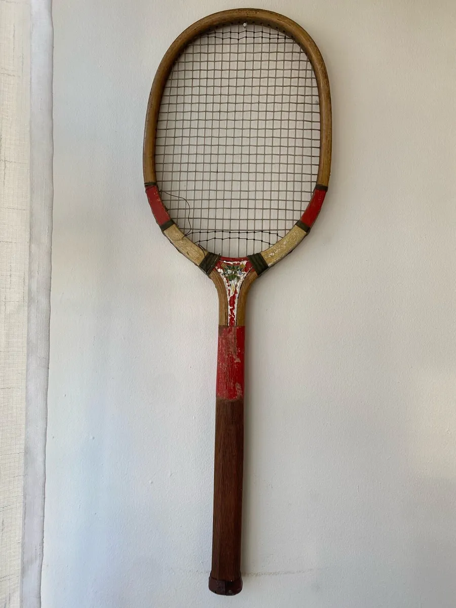Antique Racquet Set (2pc) - Image 2