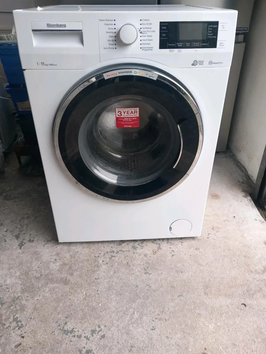 Blomberg 11kg washing machine 1400 spin - Image 1