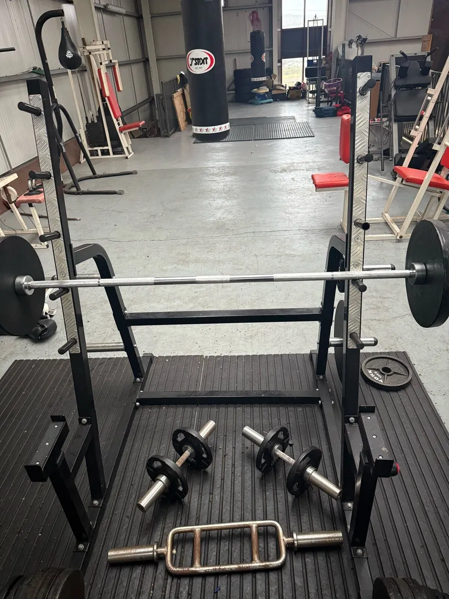 Dumbell set and olympic set - Image 4