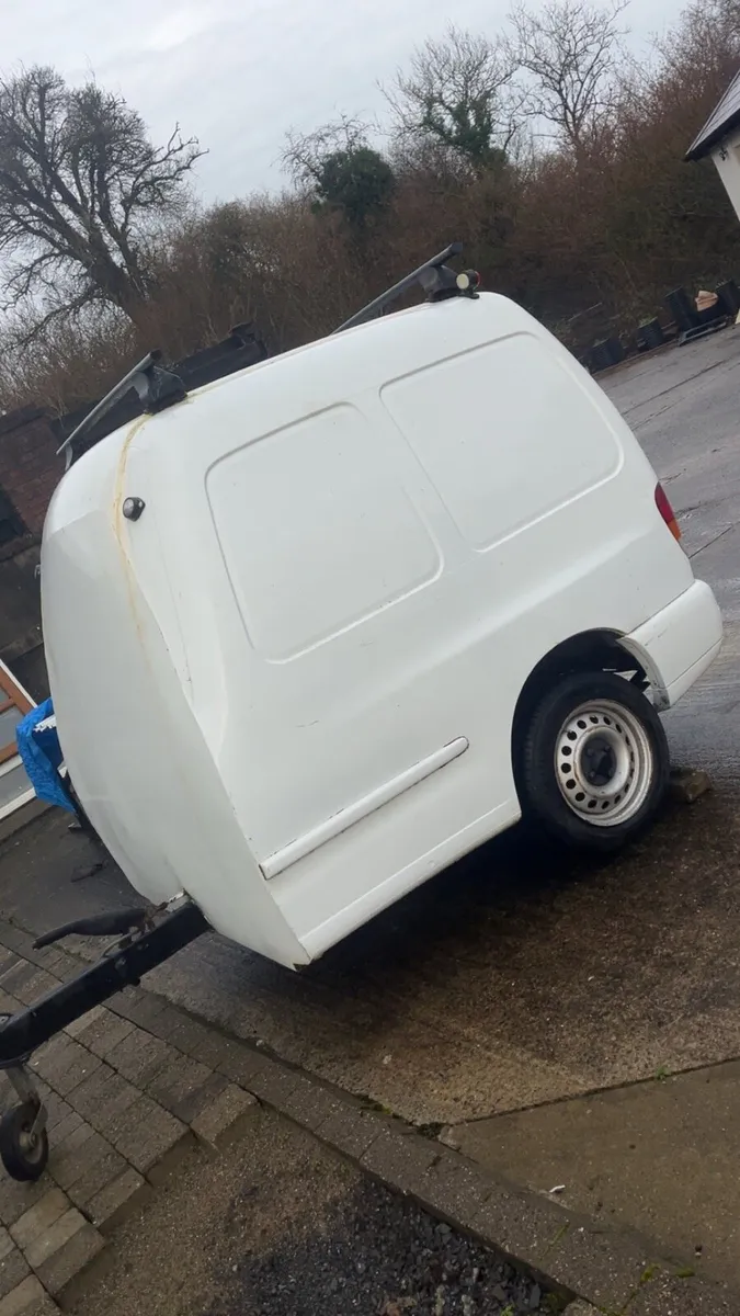 Converted caddy van trailer - Image 1