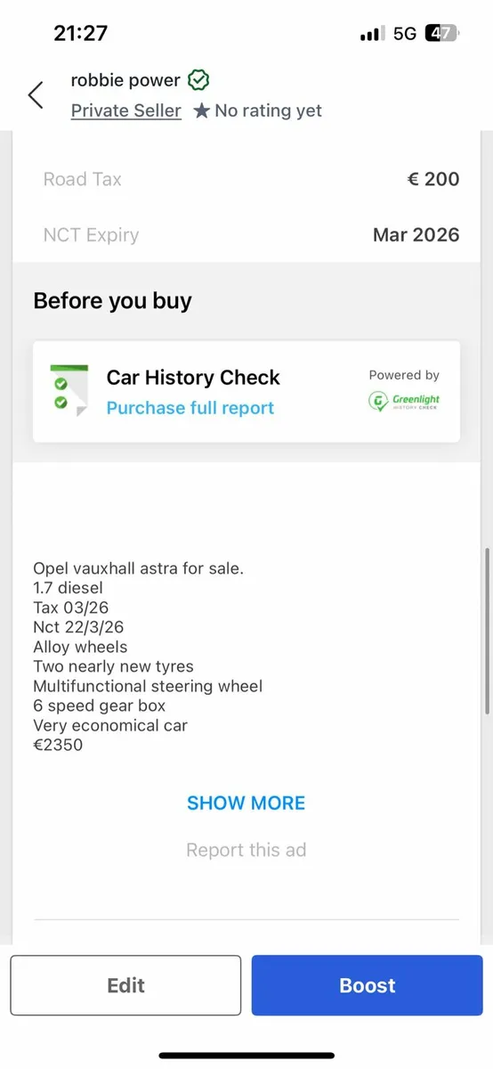 Vauxhall Astra - Image 2