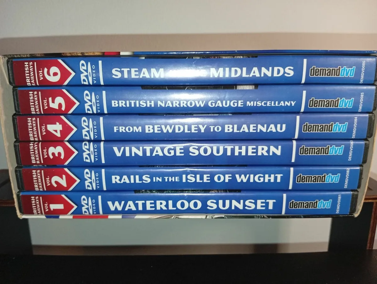 British Railways 6 Dvd Box Set Excellent Used Cond - Image 1