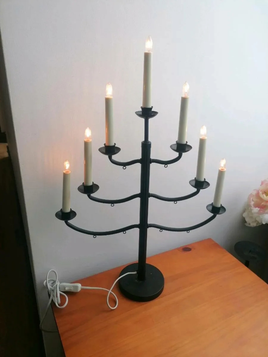 Electric Christmas Candlestick - Image 1
