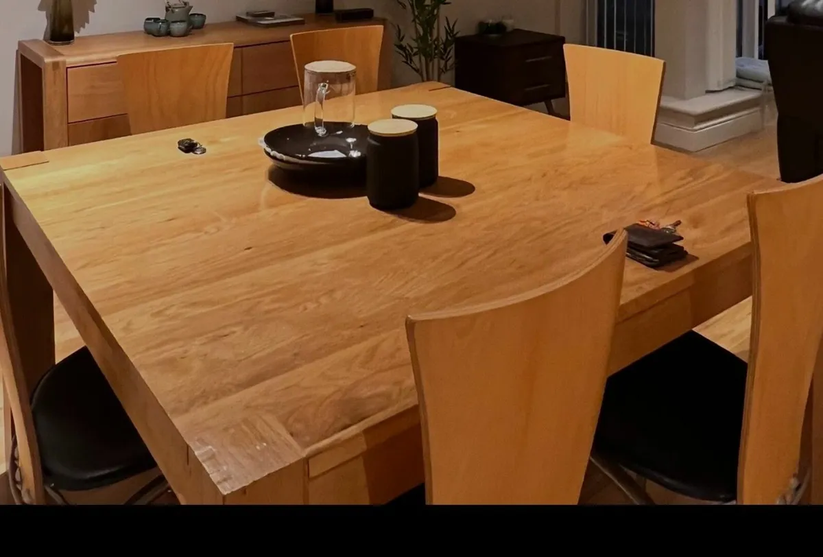 Dining table and chair - Image 2
