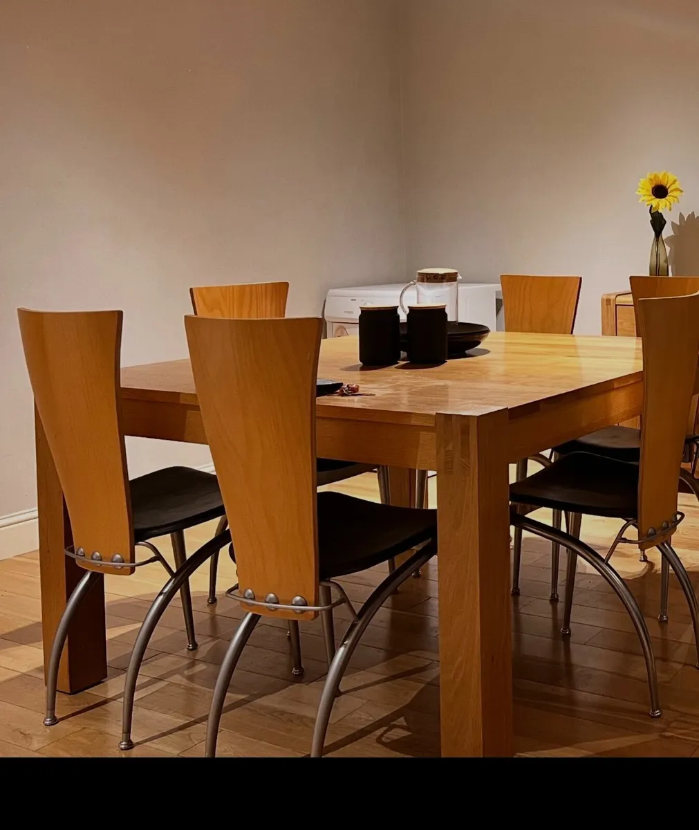 Dining table and chair - Image 4