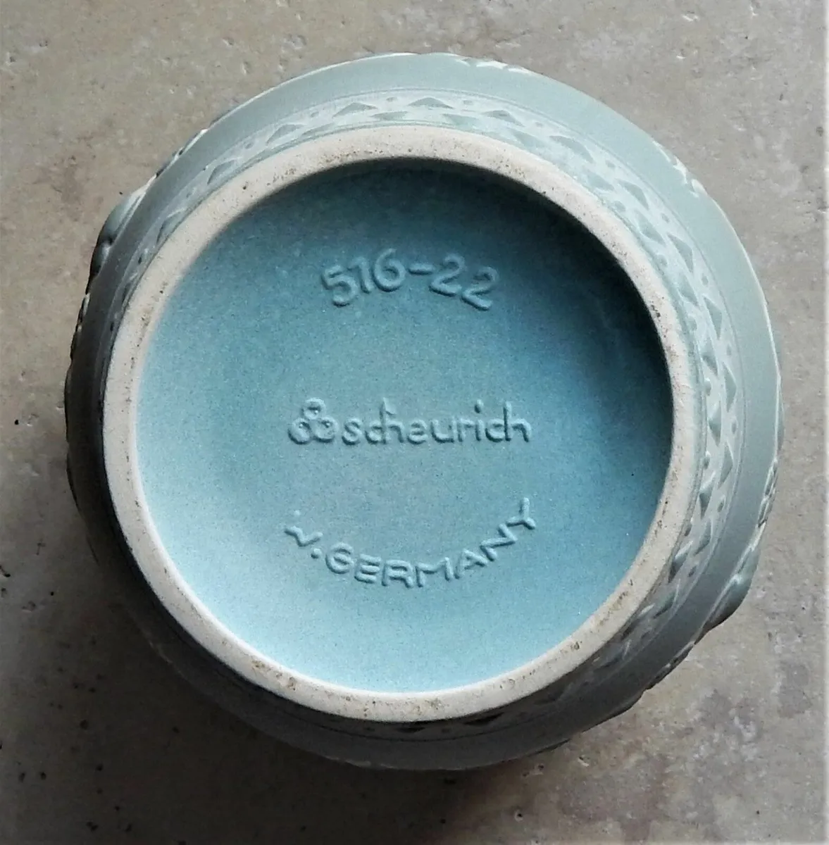 Vintage Scheurich Toscana Art Pottery Vase - Image 3