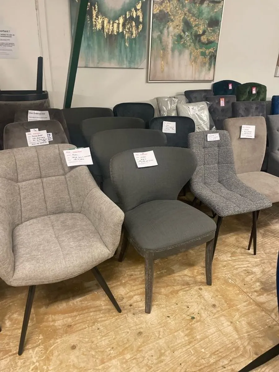 Dining chairs last few sets left - Image 1