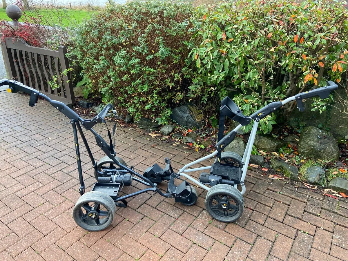 Powakaddy. Golf. Trolleys