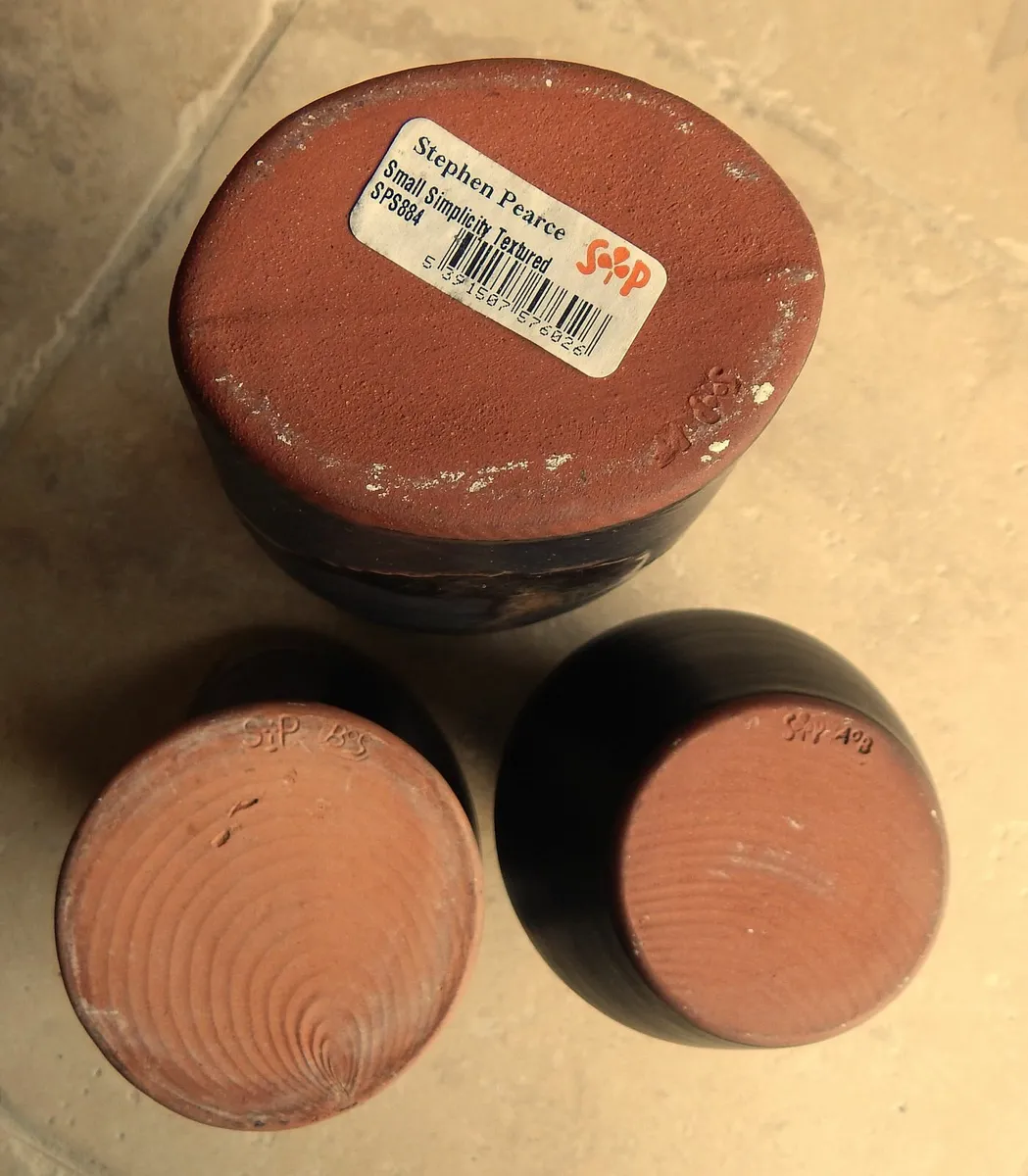 3 Stephen Pearce Pottery Vases - Image 3
