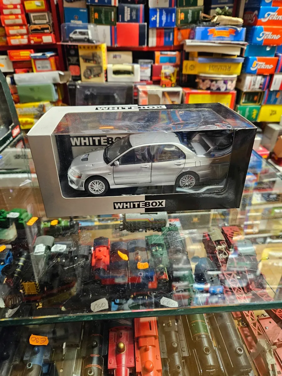 Corgi White Box Mitsubushi Evolution Lancer - Image 1