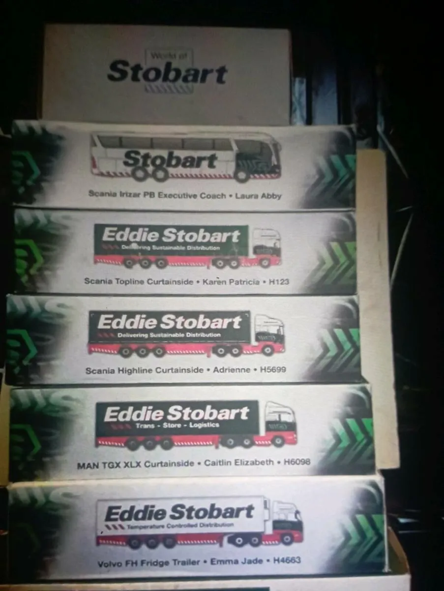 A COLLECTION OF EDDIE STOBART TRANSPORT VEHICLES - Image 1