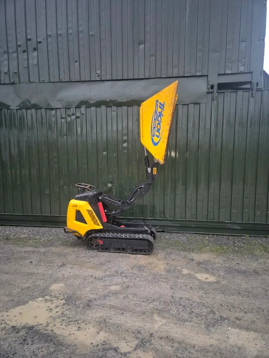 Jcb high Tip pedestrian dumper - Image 1