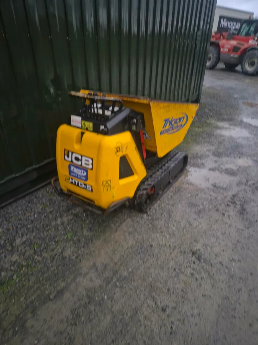 Jcb high Tip pedestrian dumper - Image 3