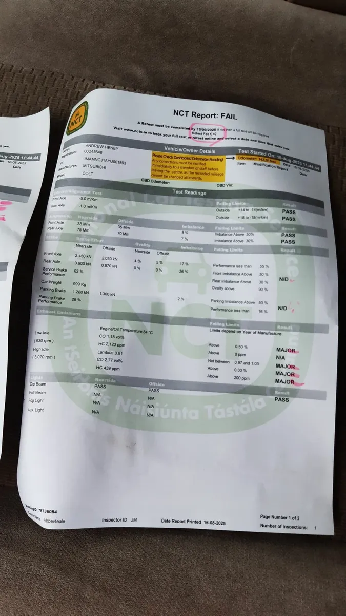 2 x Mitsubishi Colt read ad! - Image 4