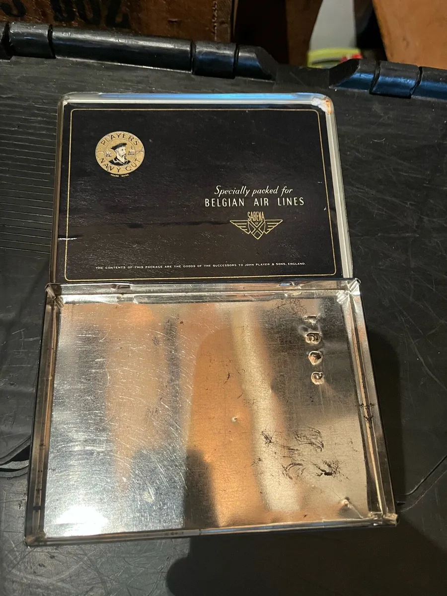 Player’s Cigarette Tin (Belgian Air Lines ) - Image 2