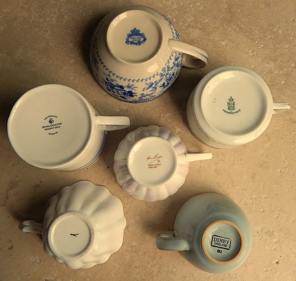 Vintage Myott Ironstone Teapot & Various Crockery - Image 2