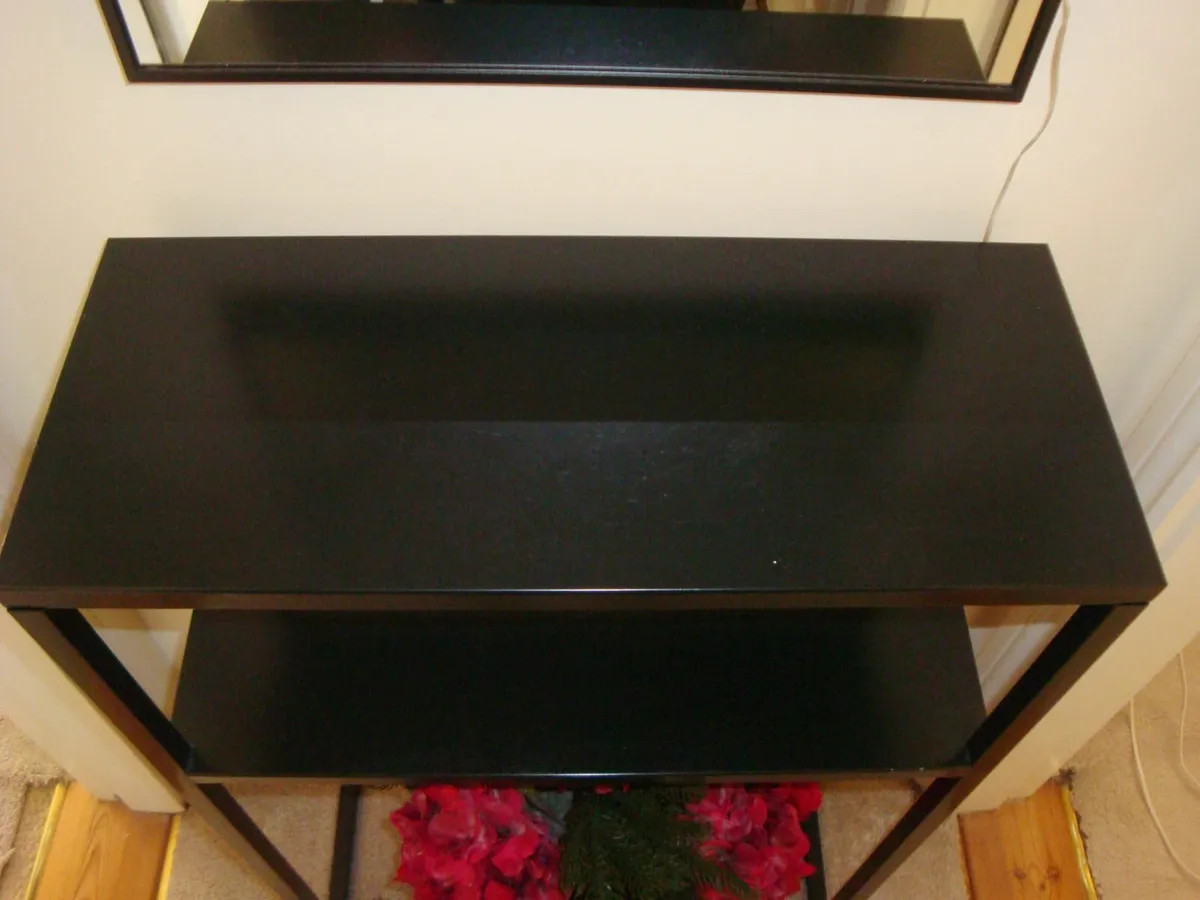 Console table shelving unit sideboard metal - Image 3