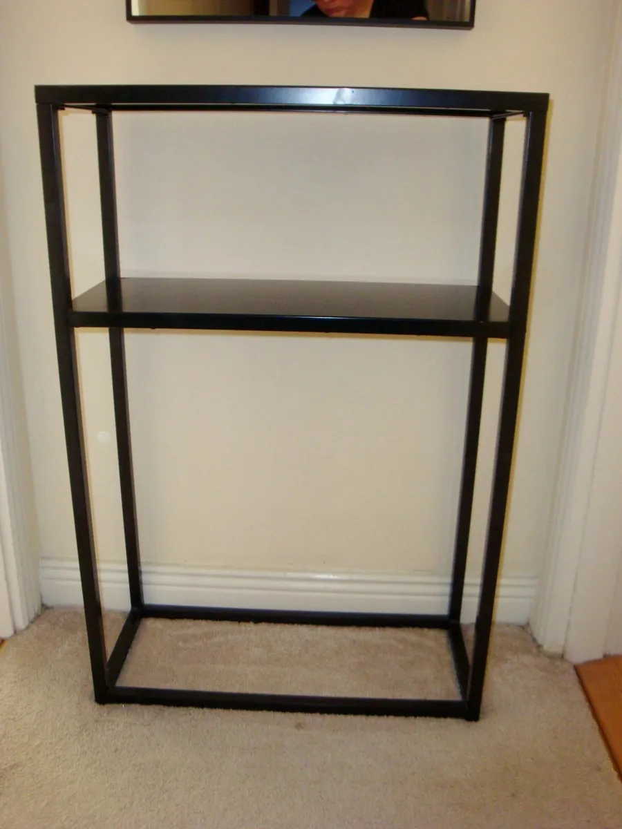 Console table shelving unit sideboard metal - Image 4