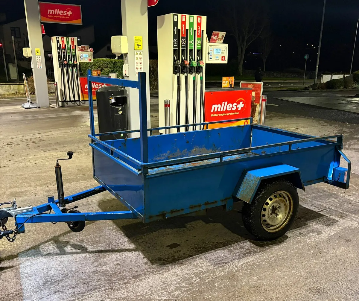 7by4f3 car trailer 6 mouths old - Image 2