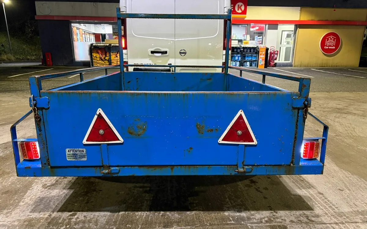 7by4f3 car trailer 6 mouths old - Image 3