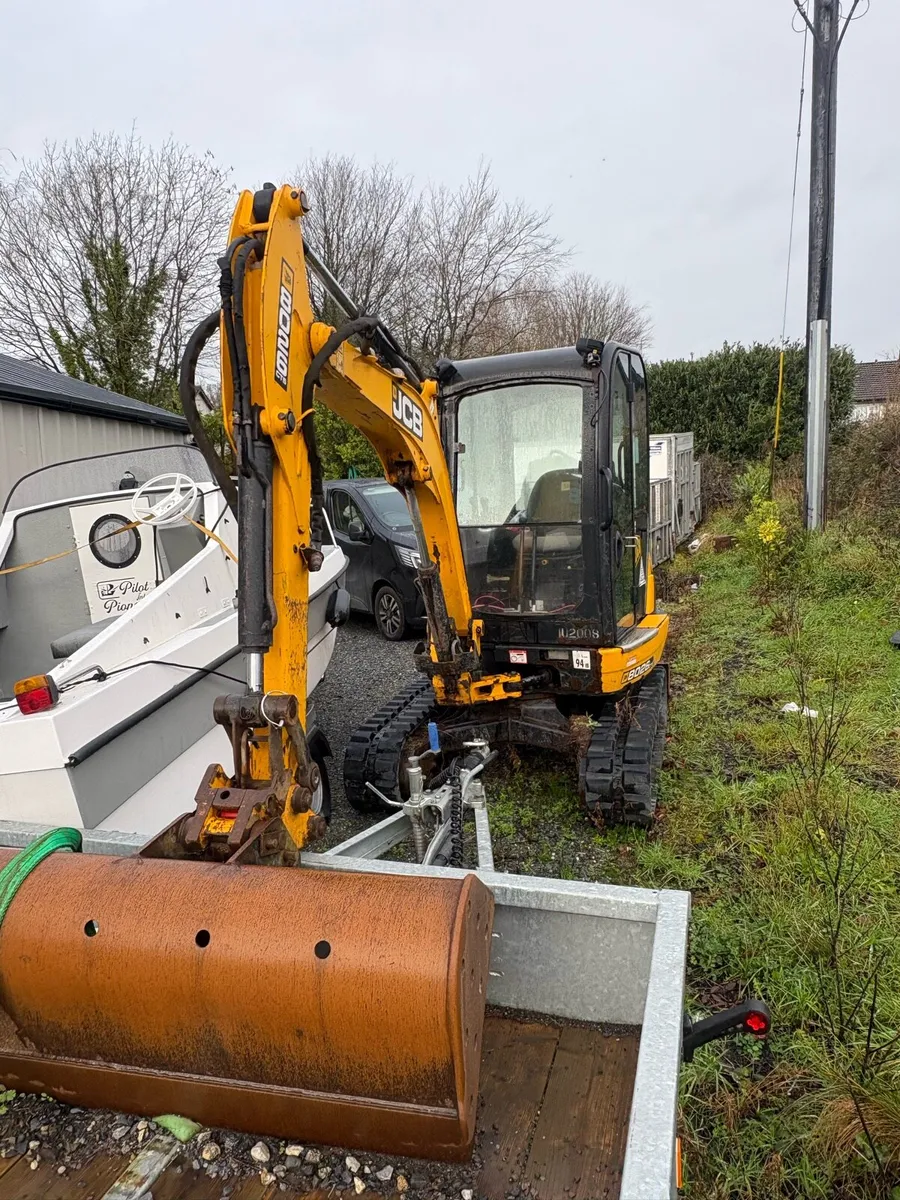 2017 JCB 8026 cts (w or w/o new Dale Kane trailer) - Image 3