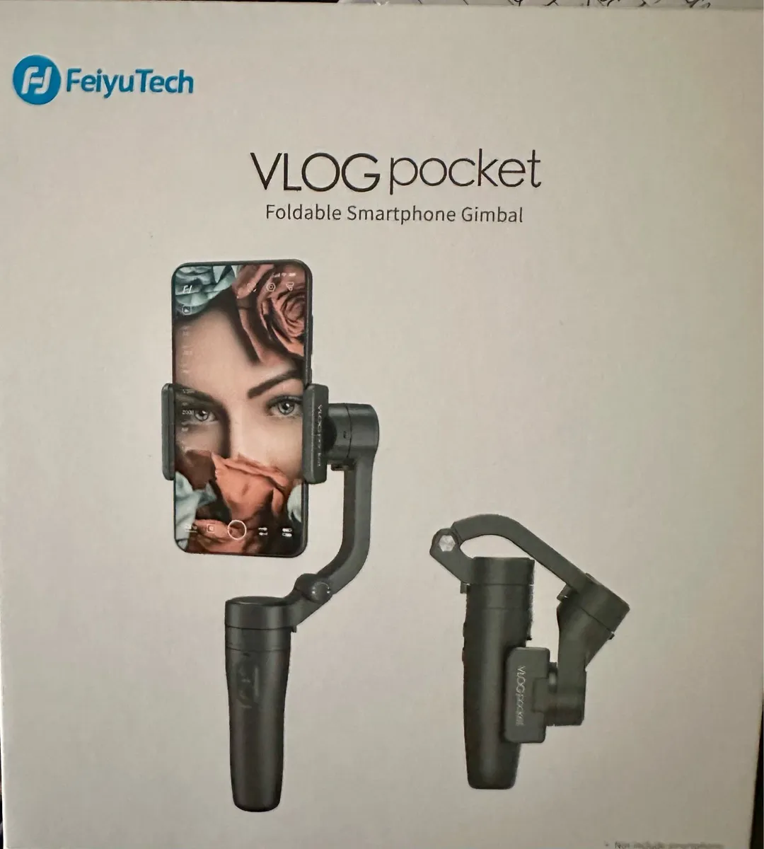 VLOG foldable pocket smartphone Gimbal. - Image 1