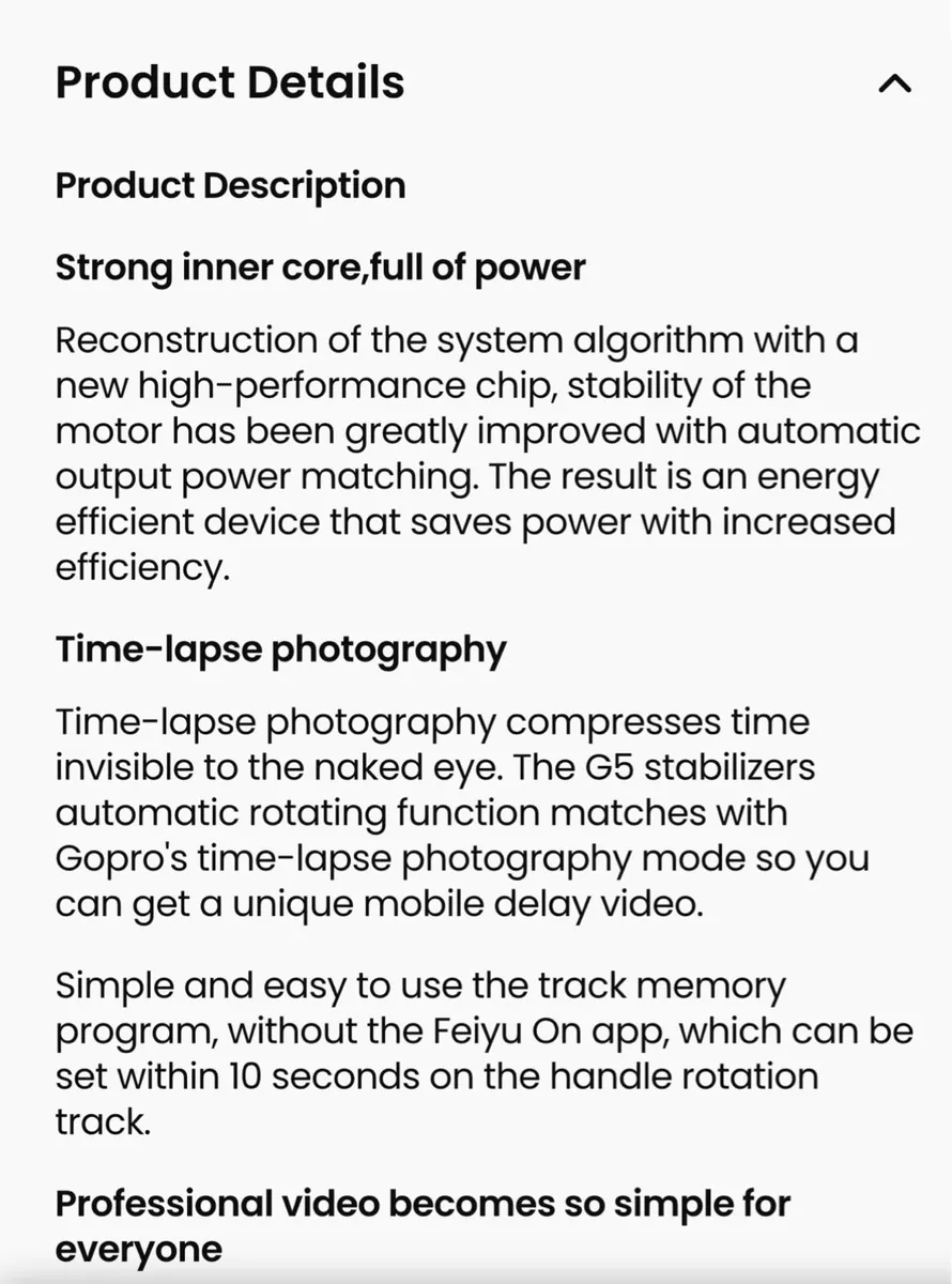 VLOG foldable pocket smartphone Gimbal. - Image 2