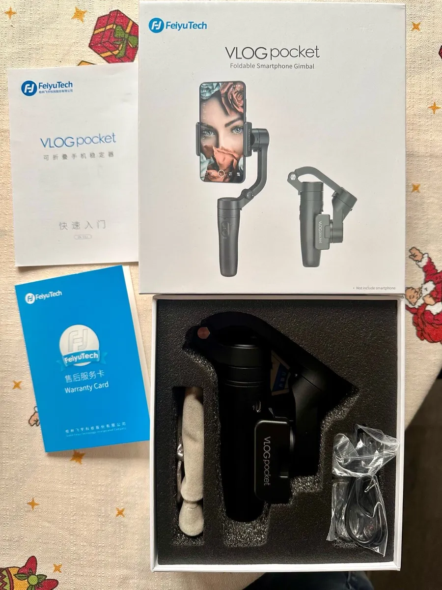 VLOG foldable pocket smartphone Gimbal. - Image 3
