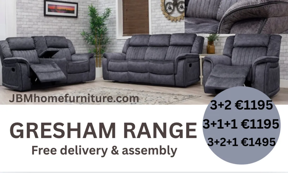 Lots of brand new sofa on clearance couch suite - Image 1
