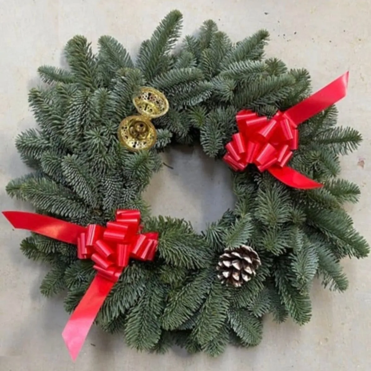 Holly Xmas Wreaths Nobles Wreaths - Image 2