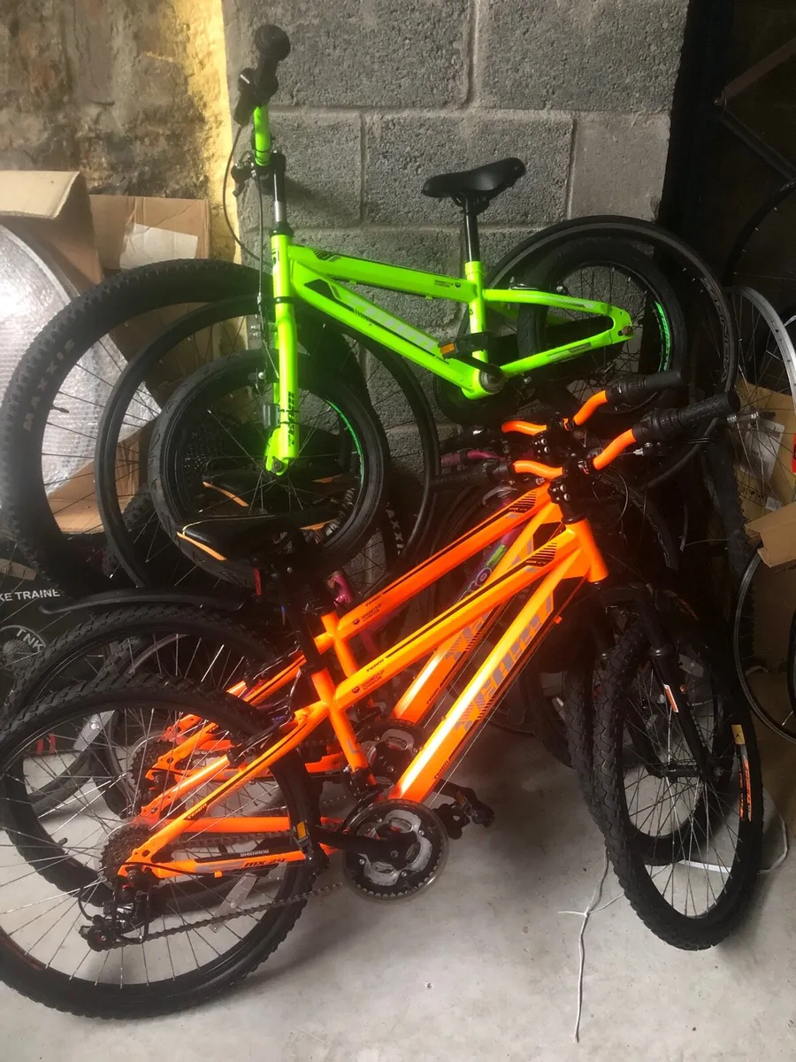 24 and 20 inch kids bikes
