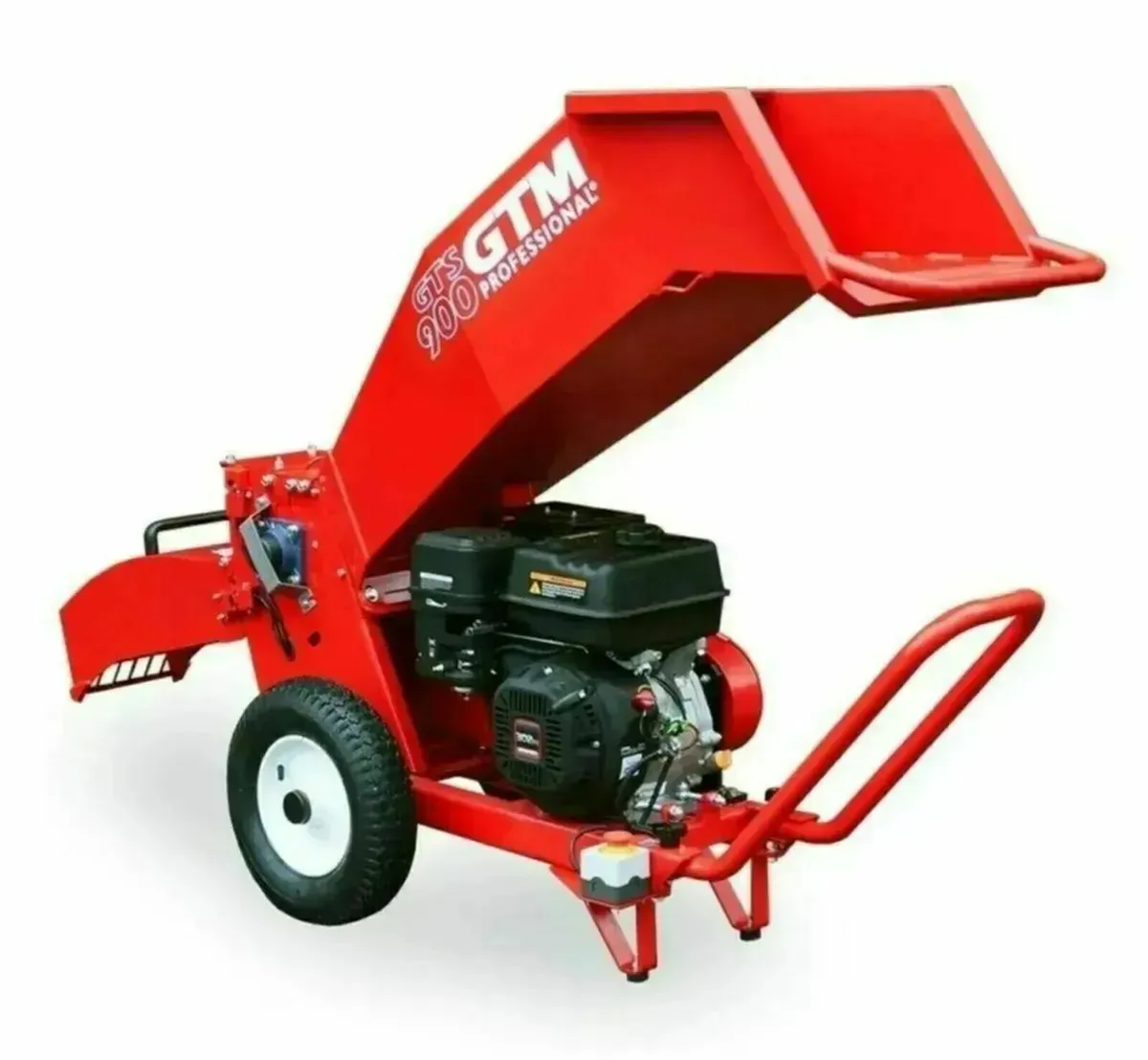 GTM Professional GTS900G Petrol Wood Chipper - Image 2