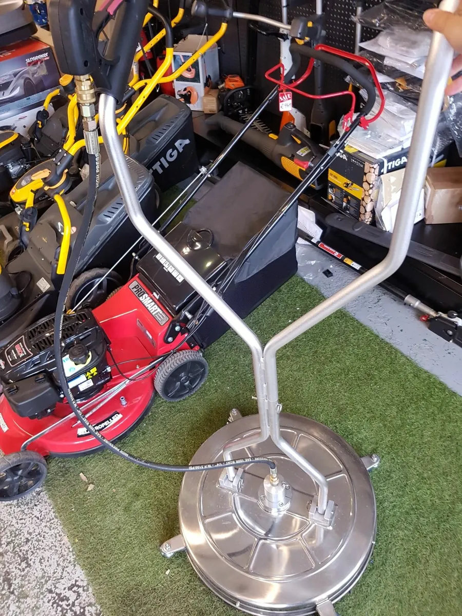 24'' STAINLESS STEEL SURFACE CLEANER - FOR SALE - Image 2