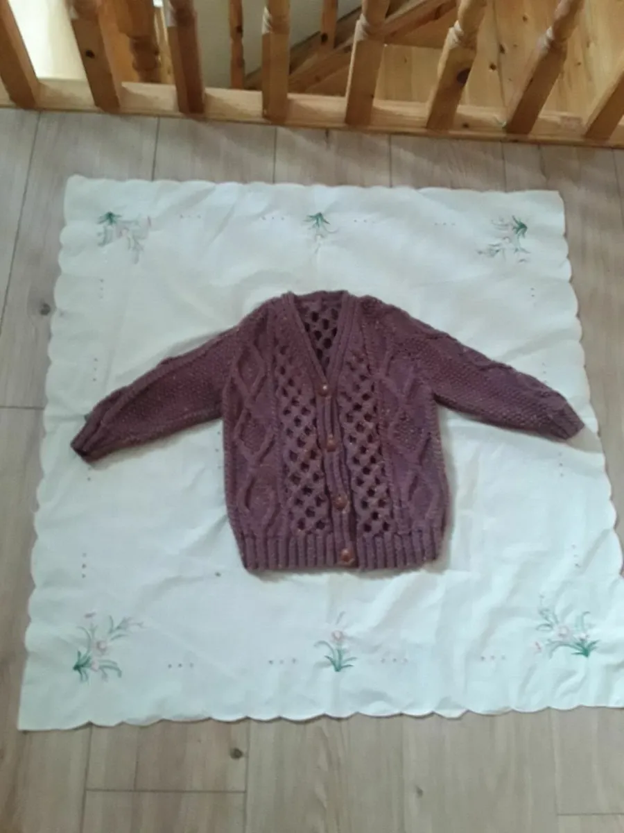 Brand new hand knitted baby cardigans - Image 3