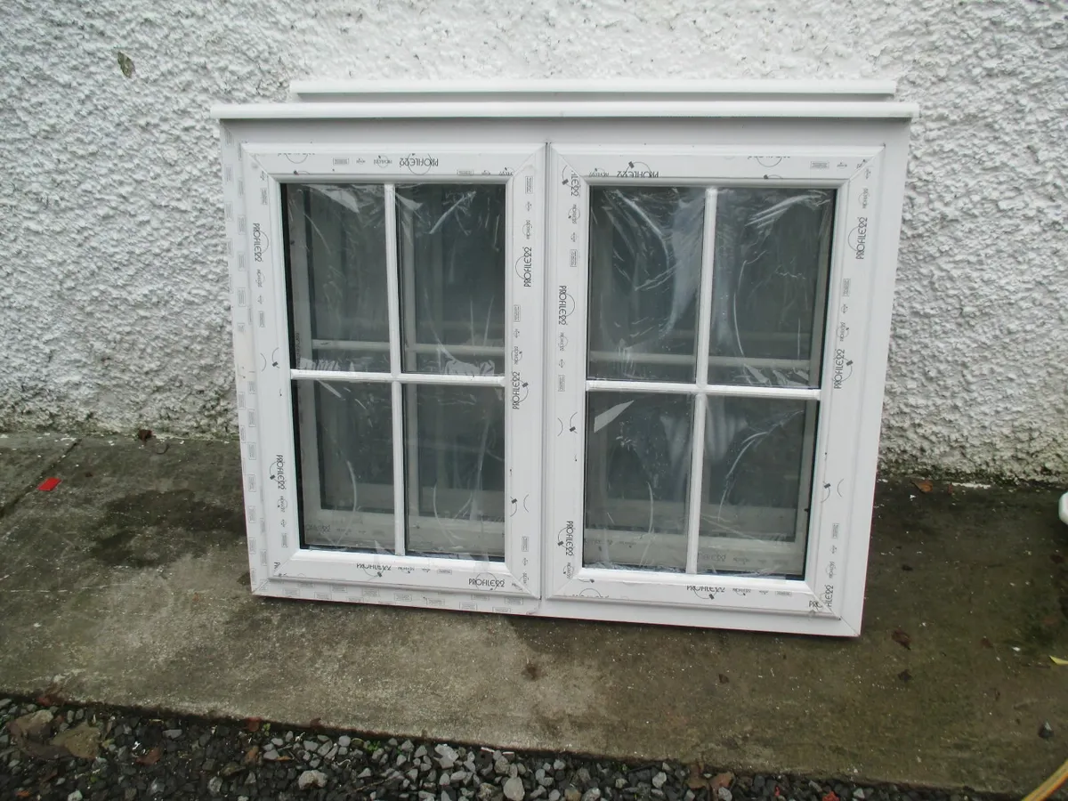 New PVC Double glazed windows
