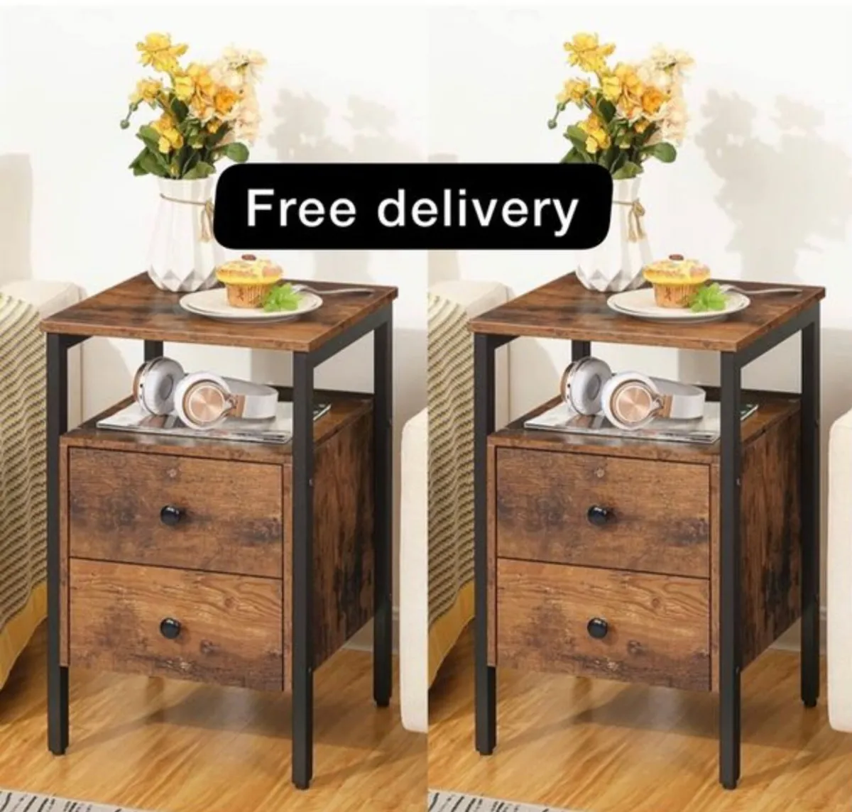 Set of 2 nightstands