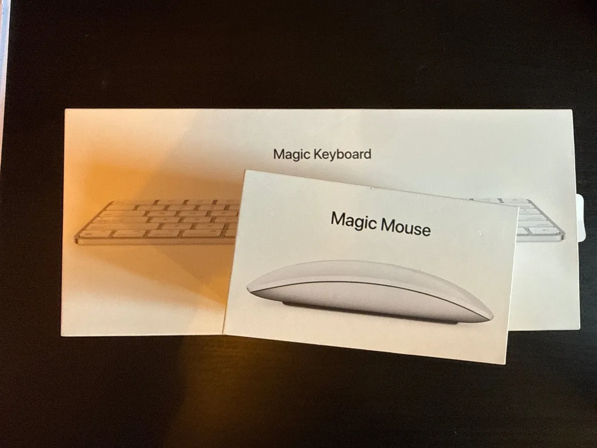Apple Magic Mouse and Keyboard - Image 1