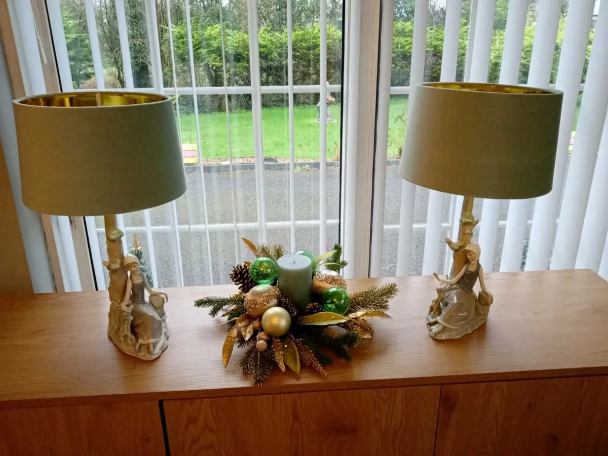 Lladro table lamps - Image 1