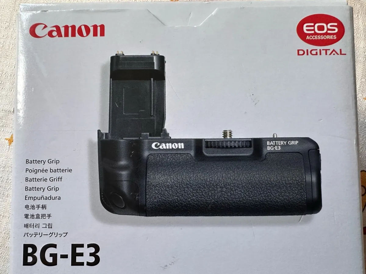 Canon BG-E3 battery Grip - Image 1