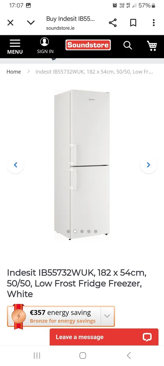 Indesit Fridge Freezer