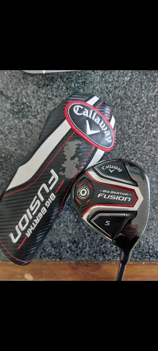 Callaway Big Bertha Fusion 5 wood - A Flex - Image 1