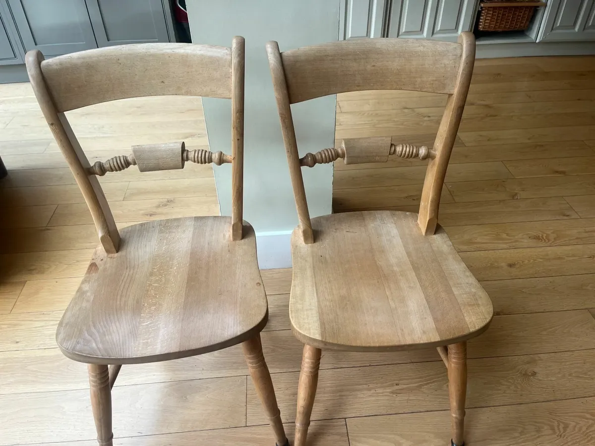 6 x dining chairs - Image 1