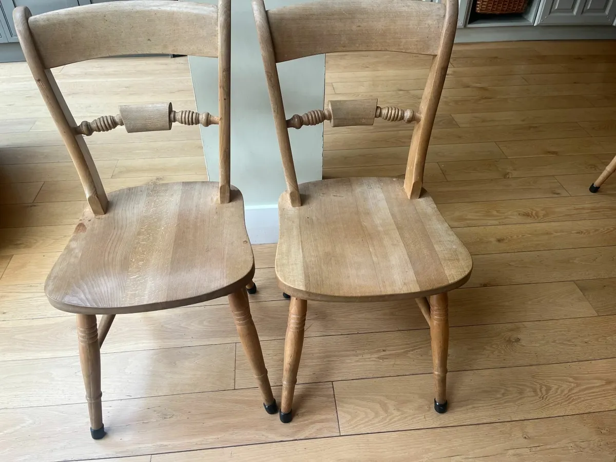 6 x dining chairs - Image 2