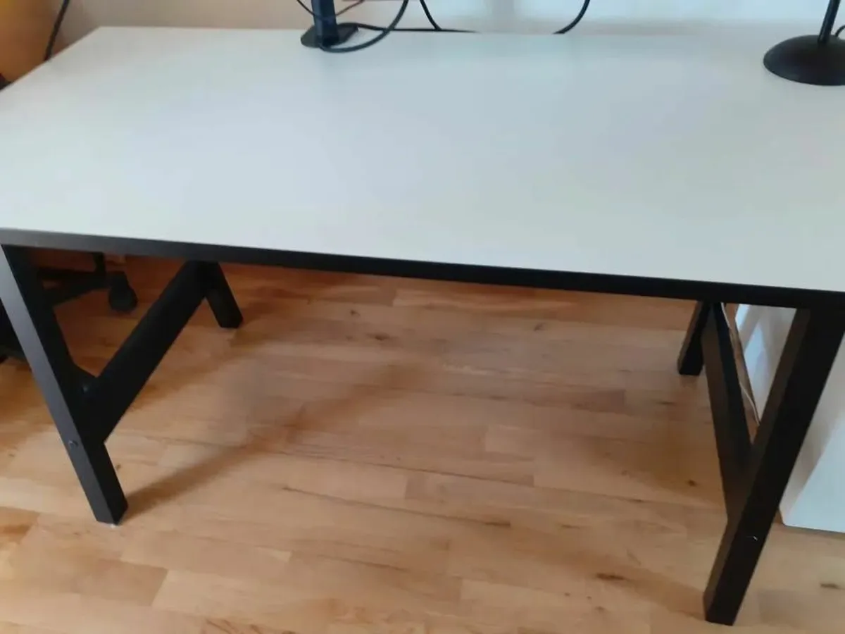 1/2 Price Sturdy Desk  - 10cm LOWER than standard - Image 2