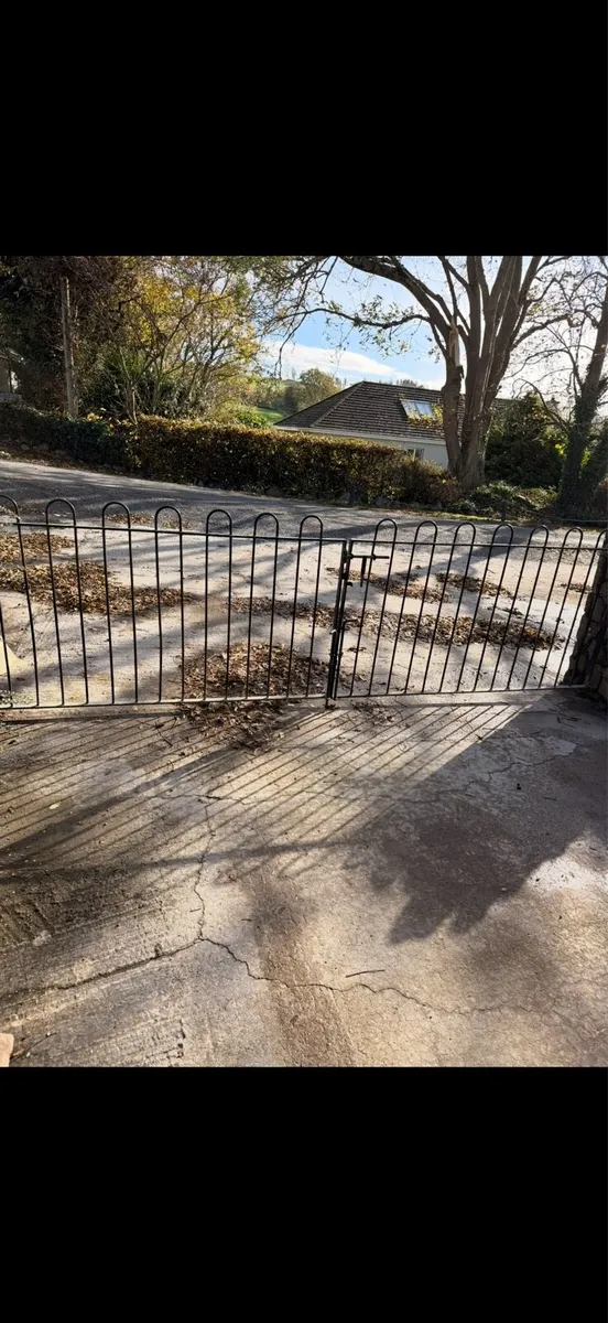 Galvanised steel gates - Image 2