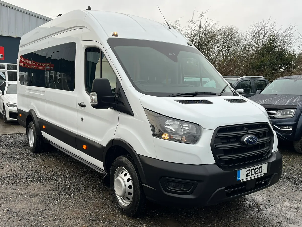 2020 FORD TRANSIT 460 17 SEAT MINIBUS 67K MILES - Image 1