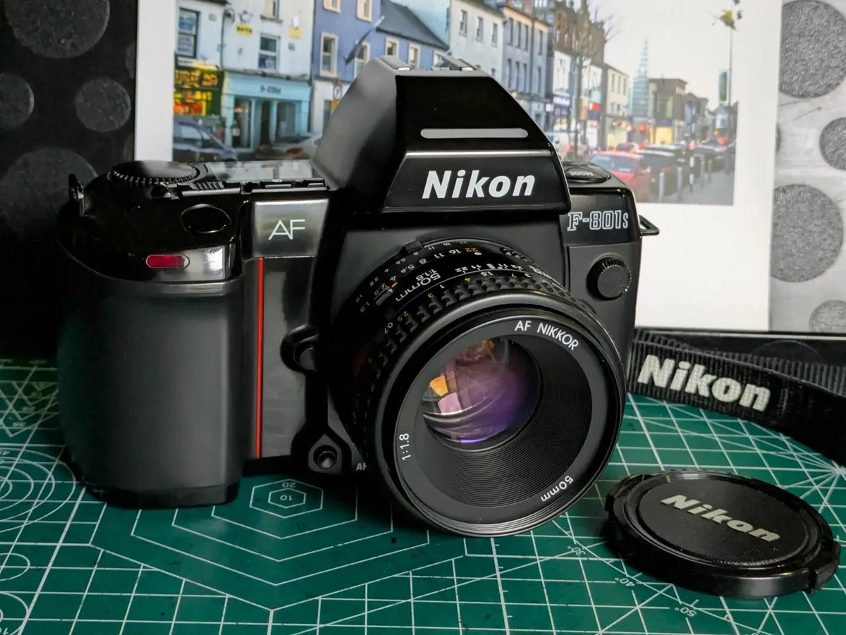 Nikon F801S +AF Nikkor 50mm 1:1.8 lens - Image 1
