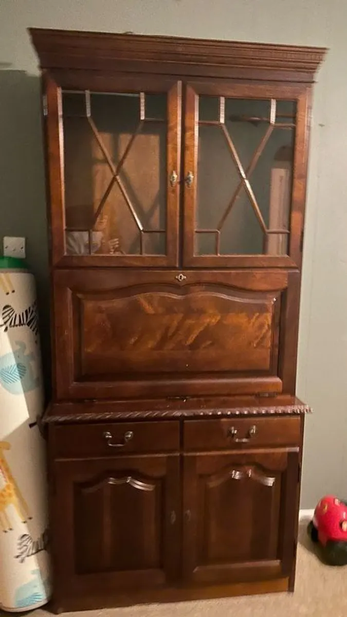 Mahogany Drinks Cabinet - Image 1