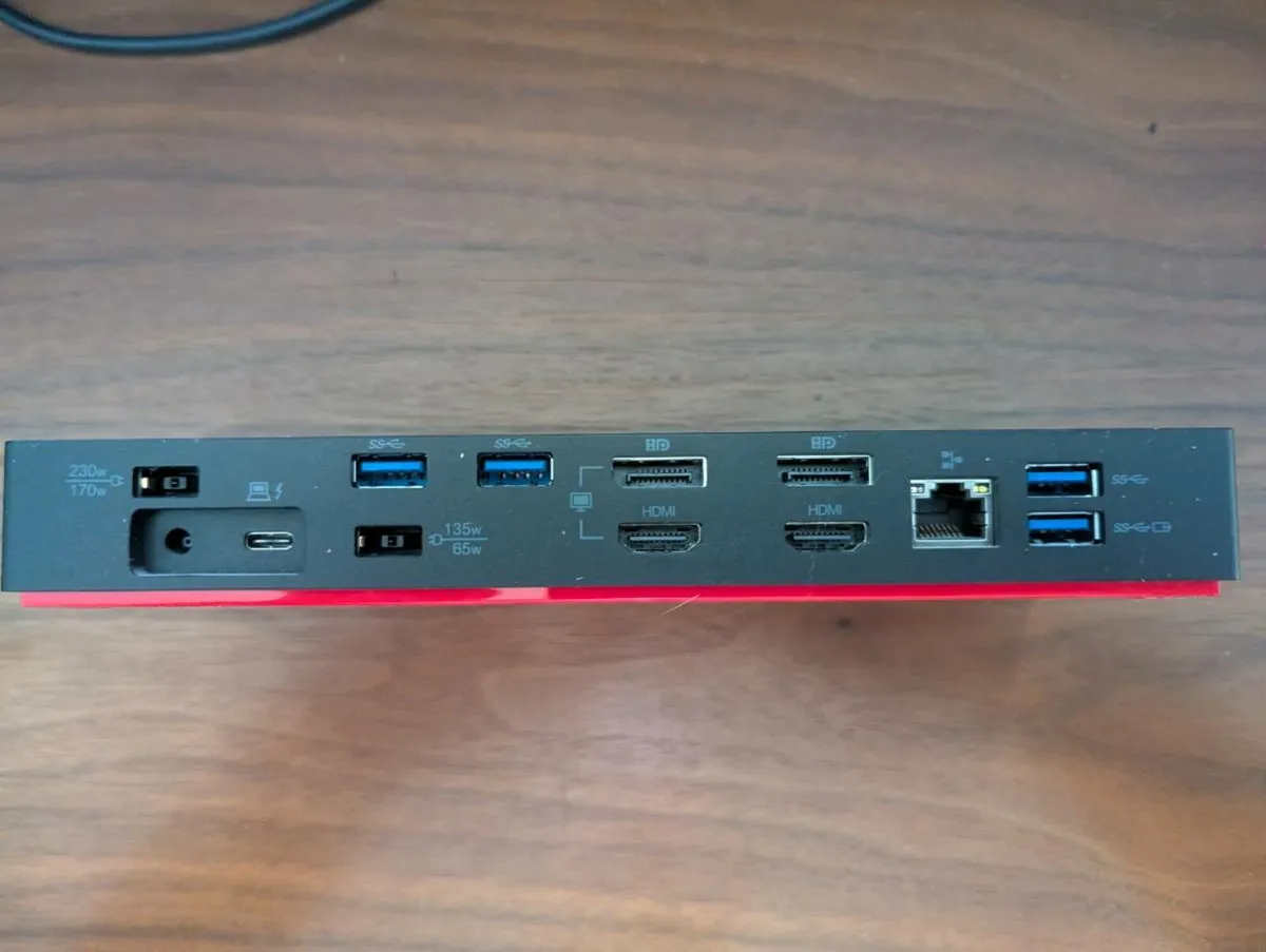 Lenovo Thinkpad Thunderbolt 3 Gen 3 Dock - Image 3