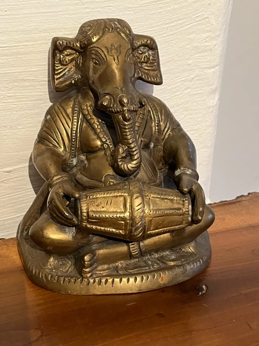 Vintage Ganesha Statue - Image 1